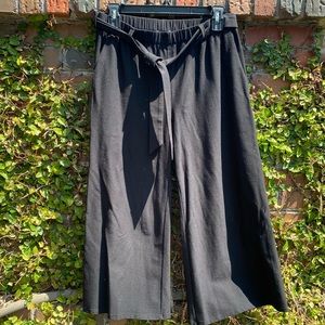 Eileen Fisher wide leg crop pant